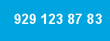 929 123 87 83